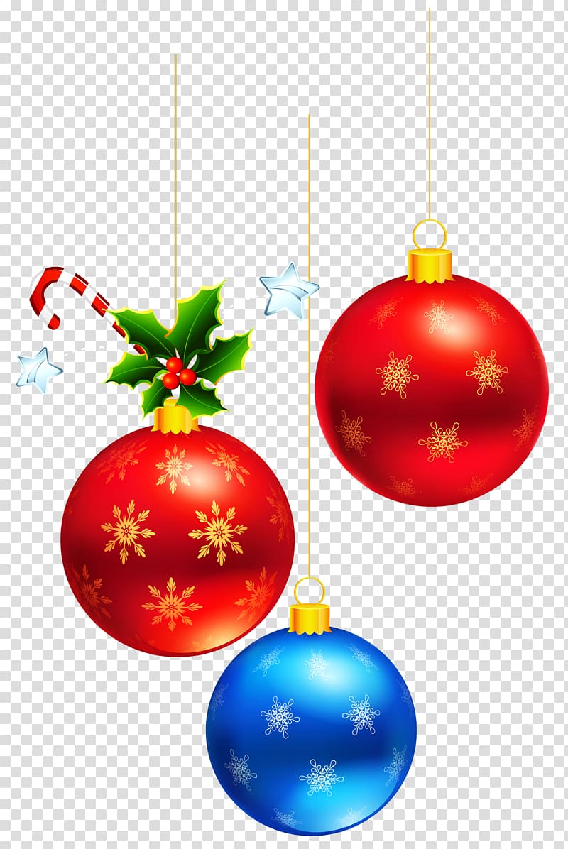 christmas ornaments transparent