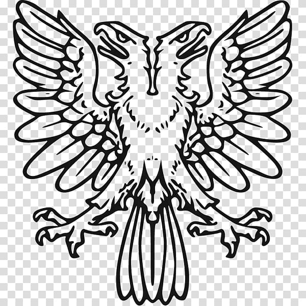 Double-headed eagle The Art of Heraldry: An Encyclopædia of Armory Coat of arms, eagle transparent background PNG clipart
