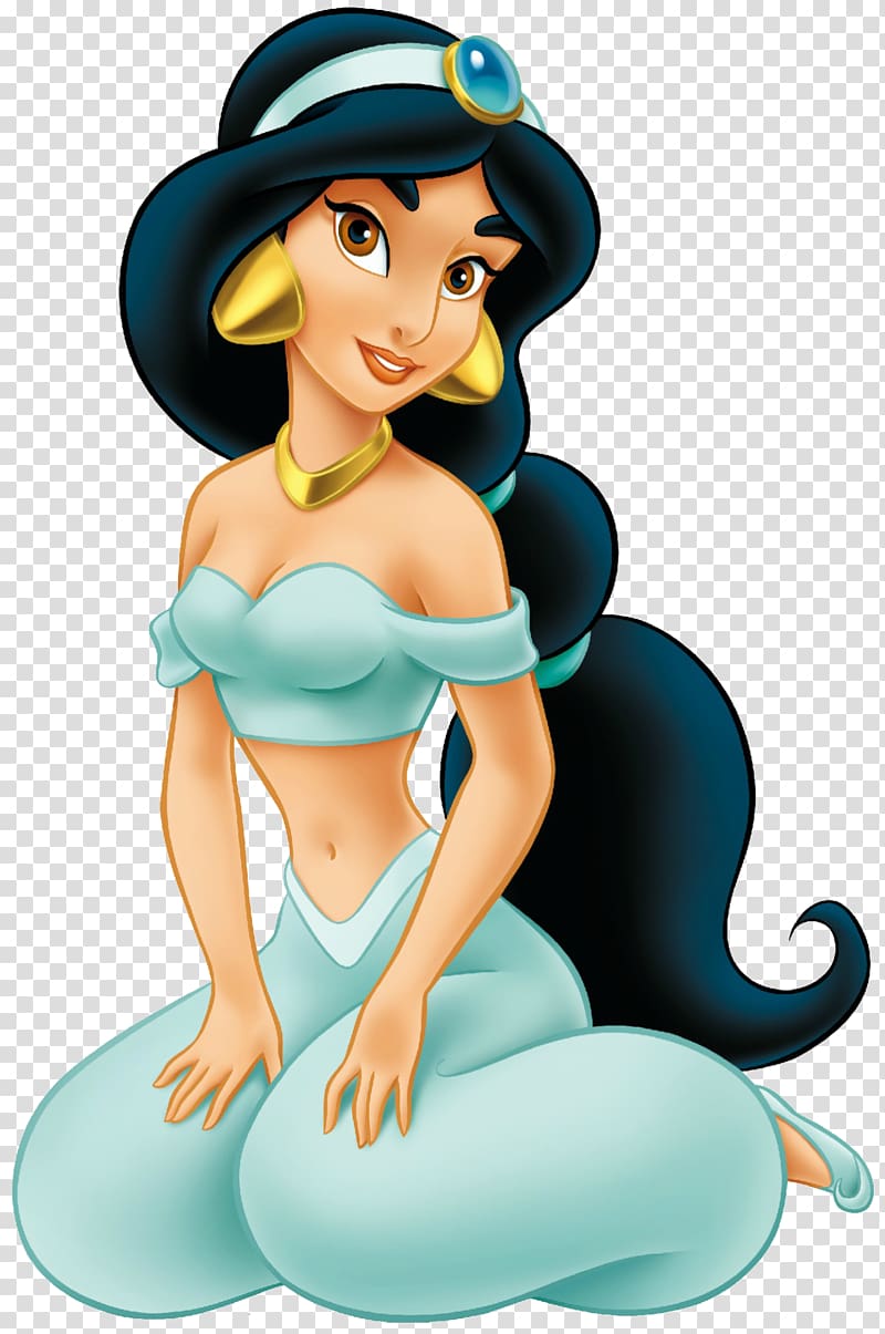 Princess Jasmine illustration, Princess Jasmine Rapunzel Aladdin Abu Magic carpet, disney transparent background PNG clipart