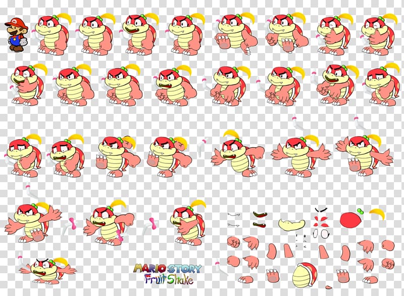 Paper Mario Internet forum Emoticon DMZ, fruit Shakes transparent background PNG clipart