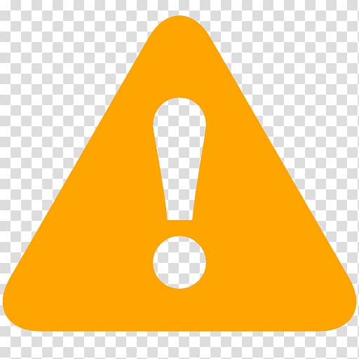warning icon, Error Computer Icons, Orange Error Icon transparent background PNG clipart