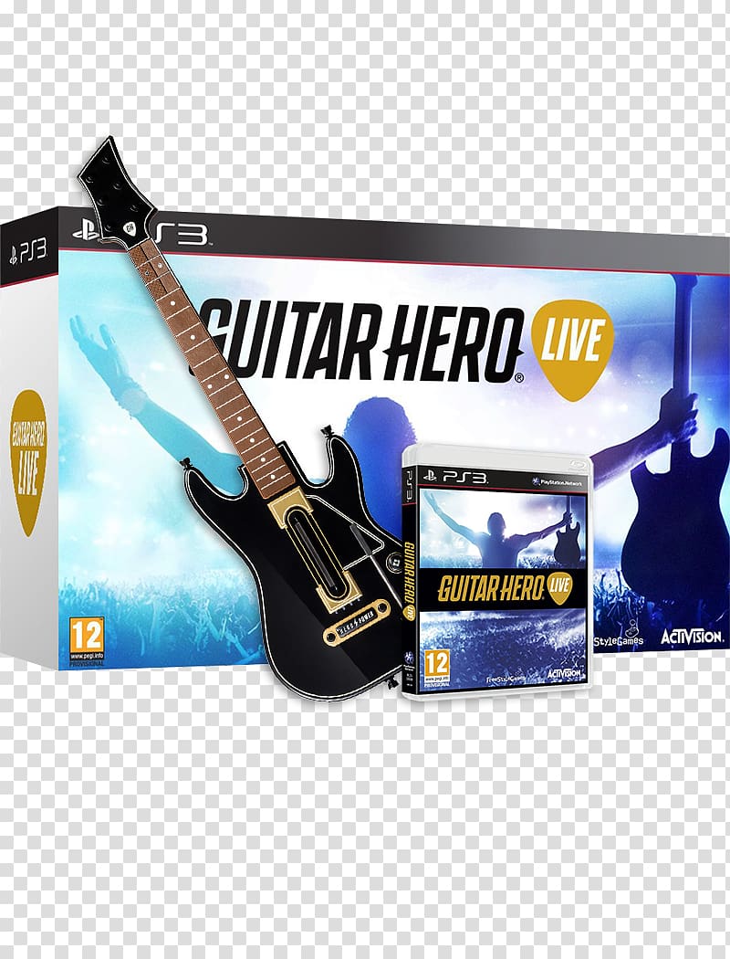 Guitar Hero Live Xbox 360 Guitar Hero Smash Hits PlayStation 2, Guitar hero transparent background PNG clipart