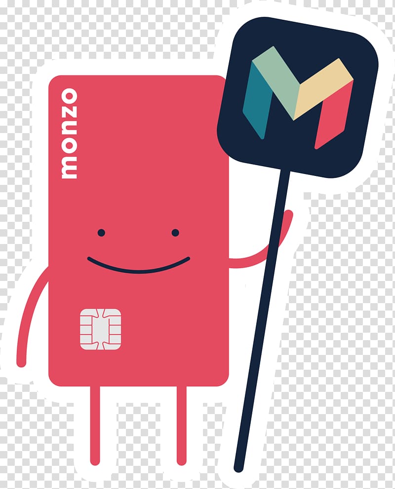 Monzo Bank Financial technology Credit card, cards transparent background PNG clipart