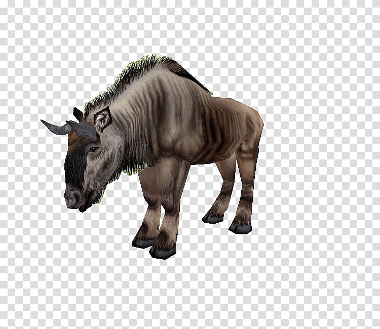 Zoo Tycoon 2: African Adventure Cattle Blue wildebeest Video game, others transparent background PNG clipart