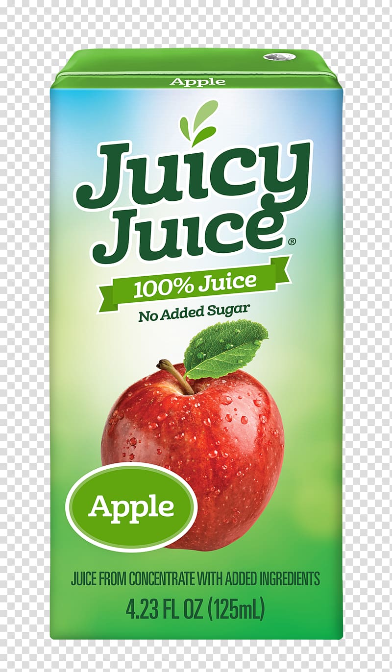 Apple juice Juicy Juice Juicebox, juice transparent background PNG clipart