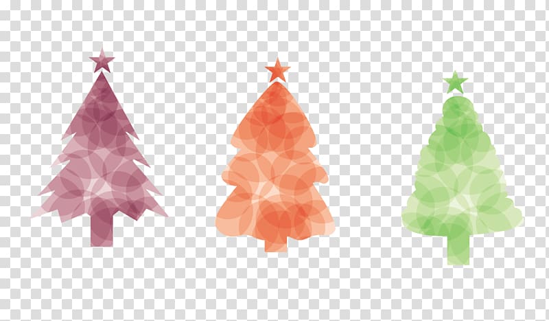 Christmas tree Watercolor painting, Europe Christmas tree transparent background PNG clipart