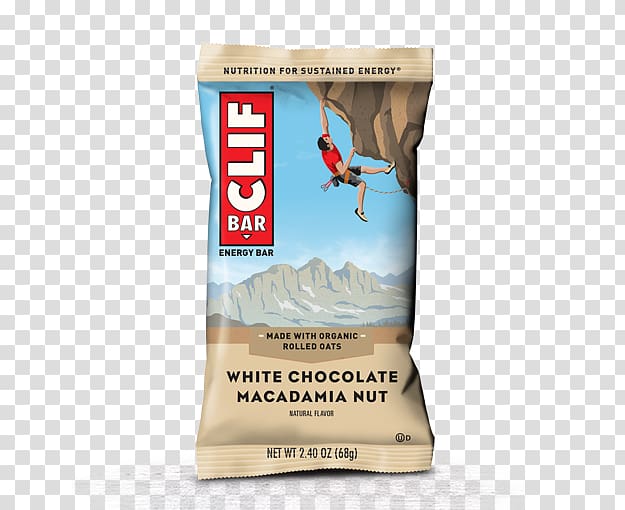Clif Bar & Company Nut Fudge Energy Bar Flavor, macadamia nuts transparent background PNG clipart