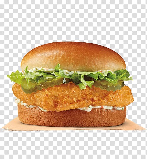 Salmon burger Hamburger Filet-O-Fish Cheeseburger Chicken sandwich, burger king transparent background PNG clipart