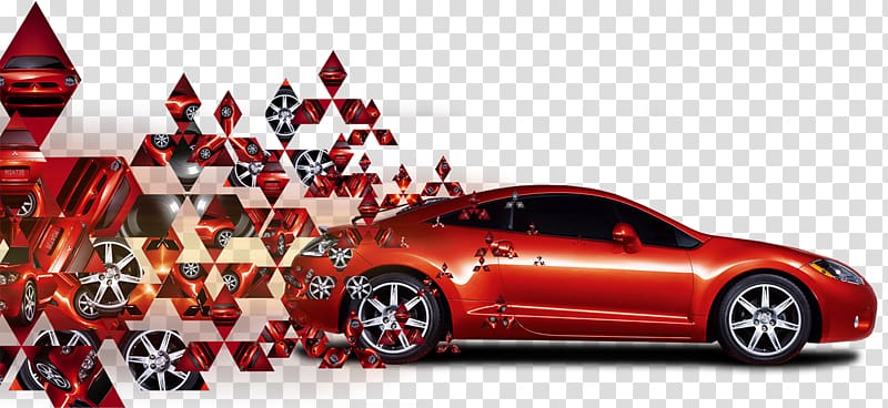 Car Mitsubishi Motors Mitsubishi i-MiEV 2016 Mitsubishi Lancer, creative car transparent background PNG clipart