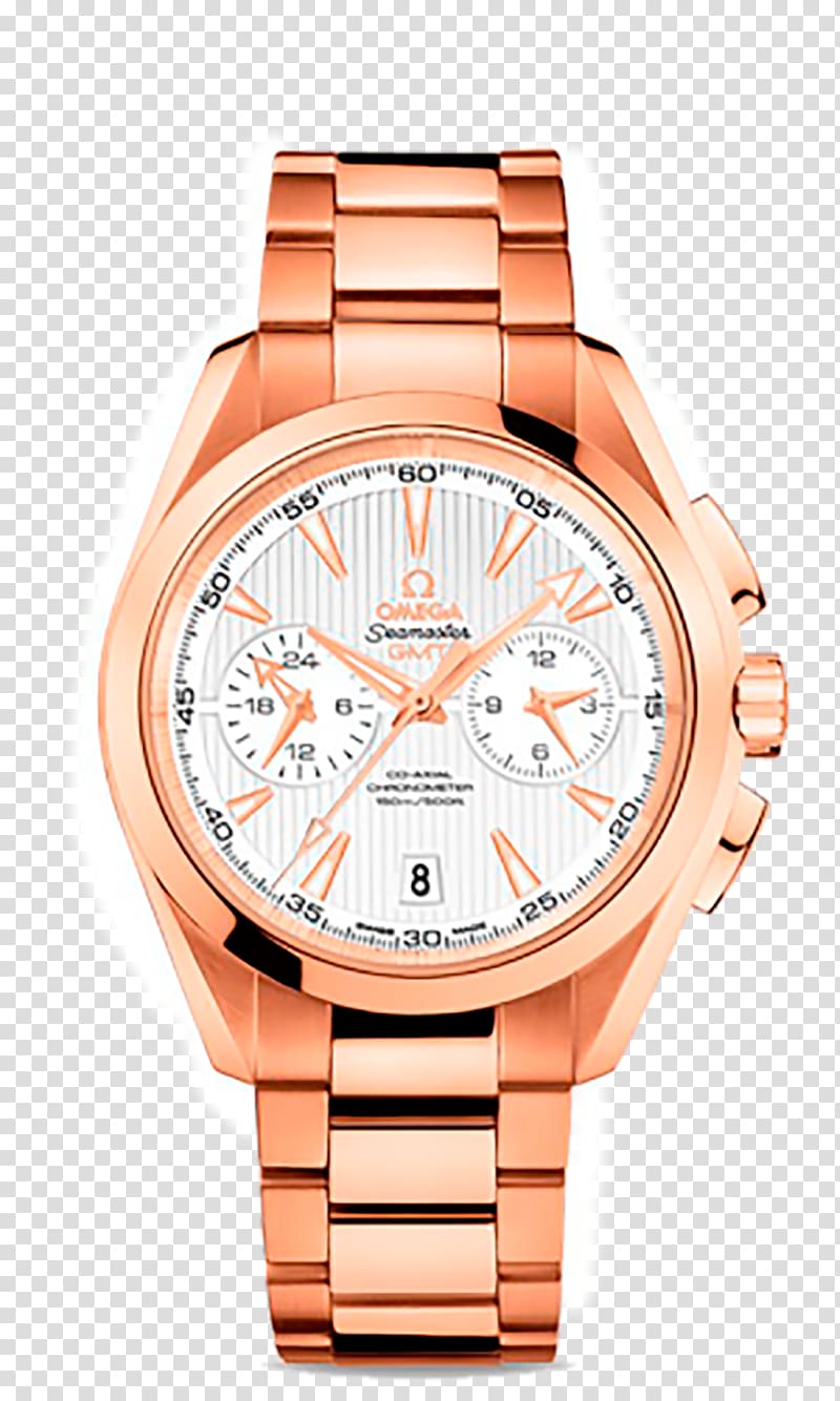 Omega Seamaster Omega SA Coaxial escapement Chronometer watch, watch transparent background PNG clipart