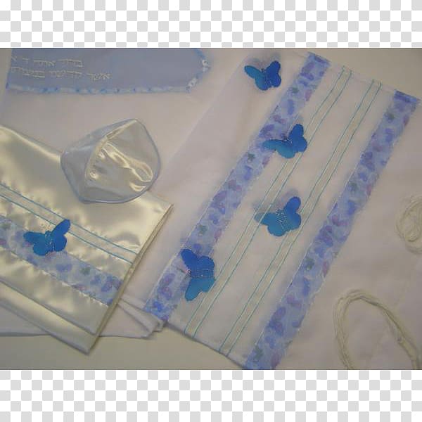 Plastic Blue Butterfly Tallit, butterfly transparent background PNG clipart