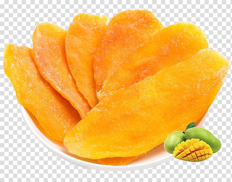 Mango pudding Dried fruit Snack Auglis, Dried mango transparent background PNG clipart