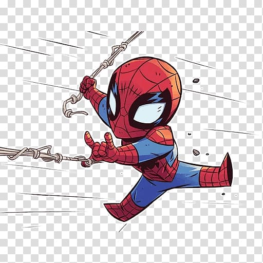 Marvel Spider-Man illustration, Spider-Man Drawing Marvel Comics Superhero, spider-man transparent background PNG clipart