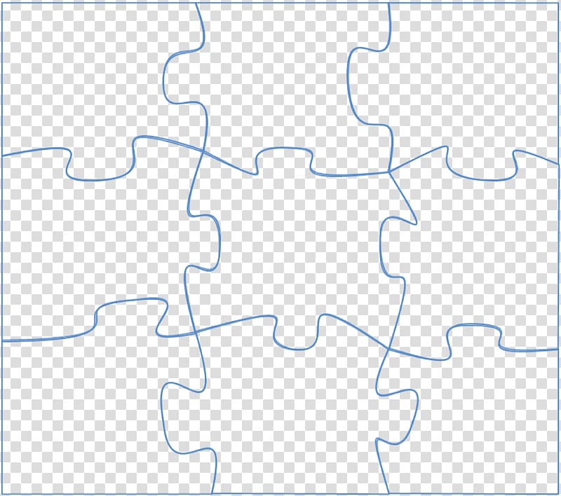 puzzle illustration, Area Pattern, Large Puzzle Piece Template transparent background PNG clipart