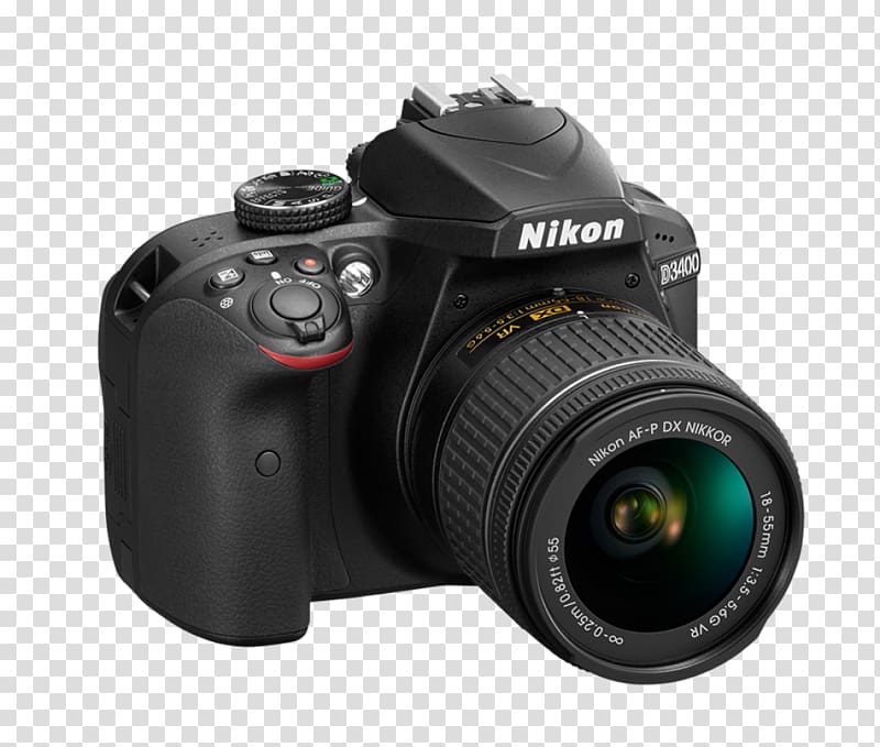 Nikon D5000 Nikon D3400 Digital SLR Camera lens, camera lens transparent background PNG clipart