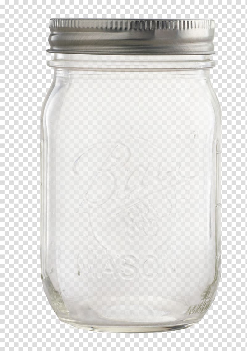 clear Ball mason glass, Mason jar Glass bottle Frasco Glass bottle, Pretty glass transparent background PNG clipart