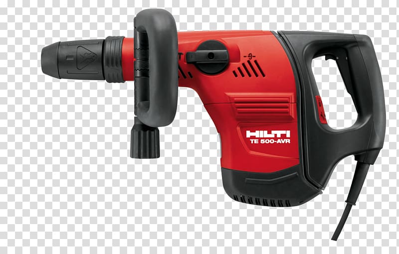 Hilti Hammer drill Chisel SDS, demolition transparent background PNG clipart