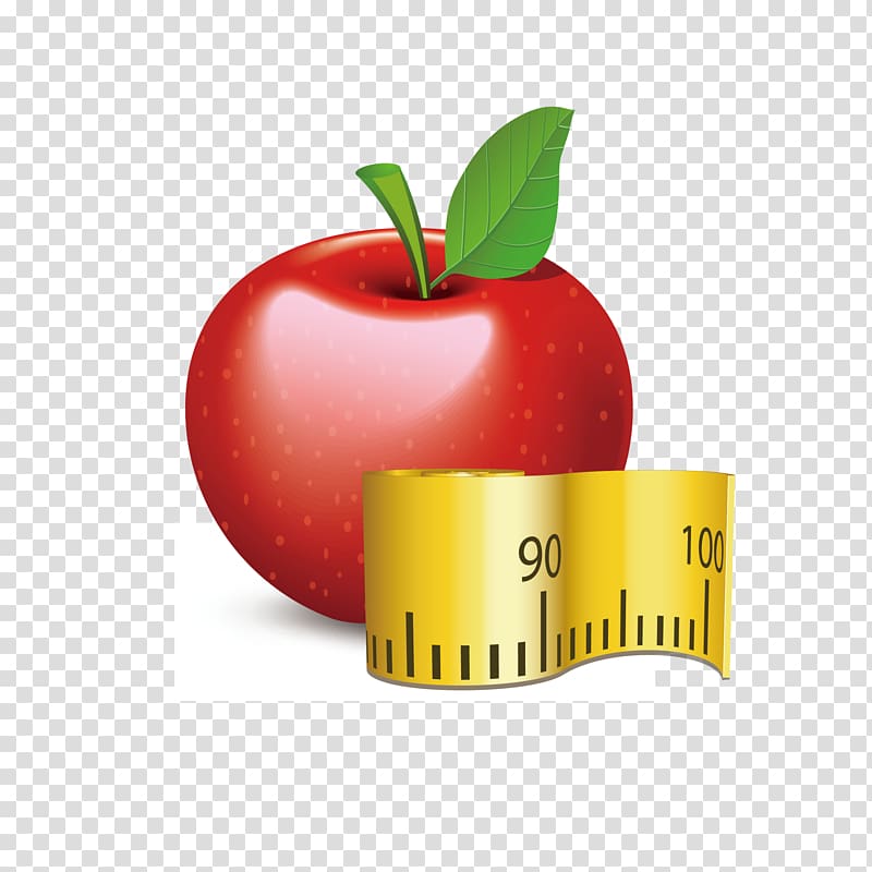 Sport Icon, Apple ruler transparent background PNG clipart