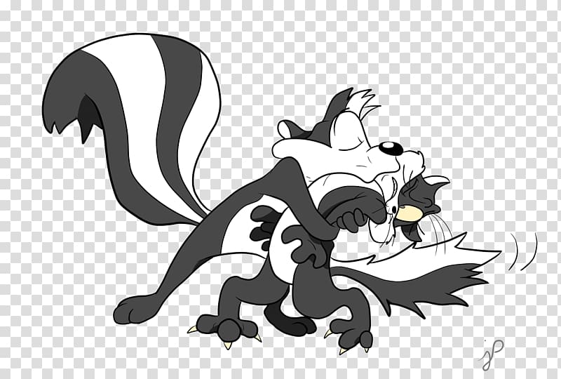 Penelope Pussycat Pepé Le Pew Looney Tunes, Cat transparent background PNG clipart