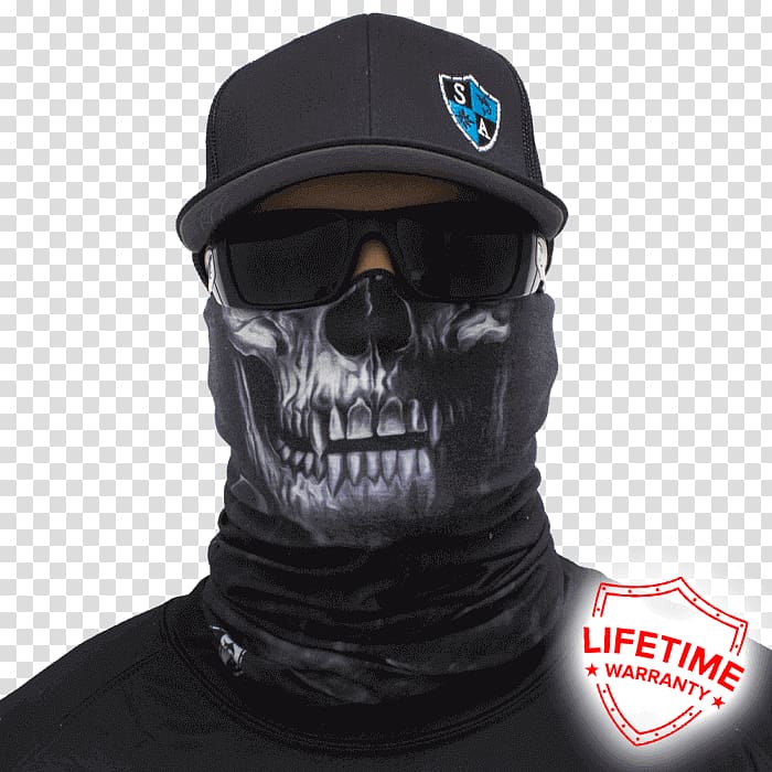 Face shield Skull Mask Kerchief, blue nebula transparent background PNG ...