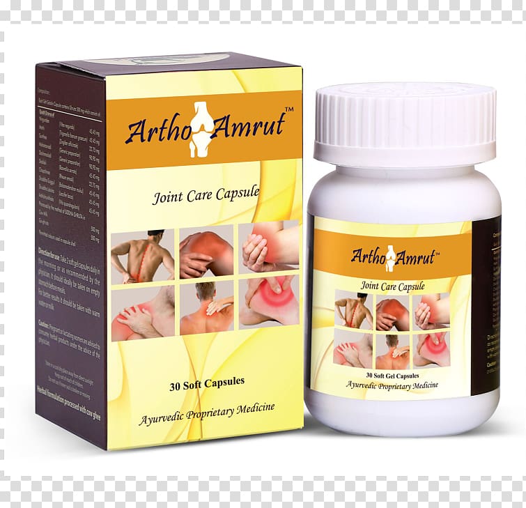 Dietary supplement Capsule Ayurveda Herb Formulation, Joint Capsule transparent background PNG clipart