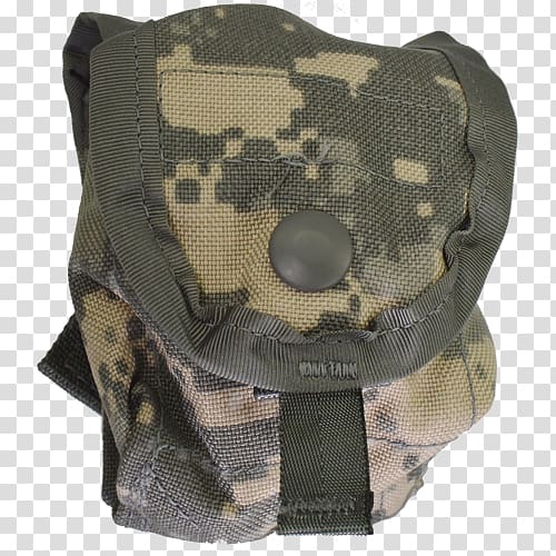 MOLLE Military camouflage Army Combat Uniform United States Army, grenade transparent background PNG clipart