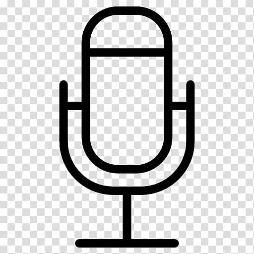 Microphone Computer Icons Radio Sound Recording and Reproduction, retro icon transparent background PNG clipart