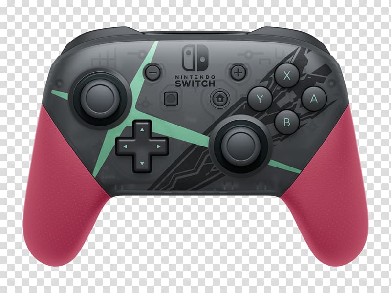 Nintendo Switch Pro Controller Xenoblade Chronicles 2 Game Controllers, book opens transparent background PNG clipart