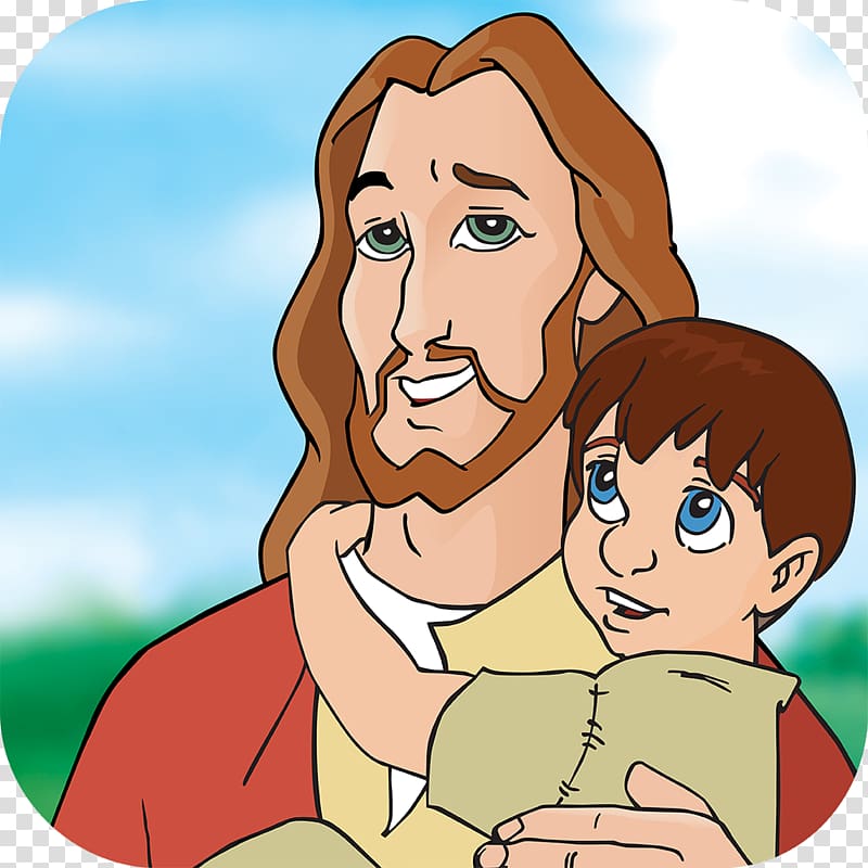 Miracles of Jesus Bible Homo sapiens, jesus cartoon transparent background PNG clipart