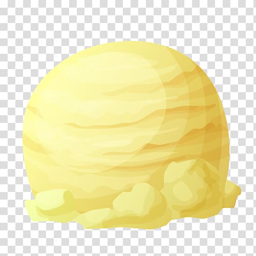 Yellow Fruit, ice cream transparent background PNG clipart