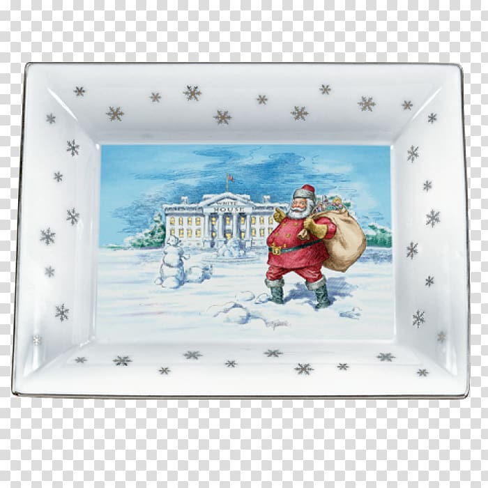 White House Historical Association Tray Frames, covered with christmas gifts transparent background PNG clipart