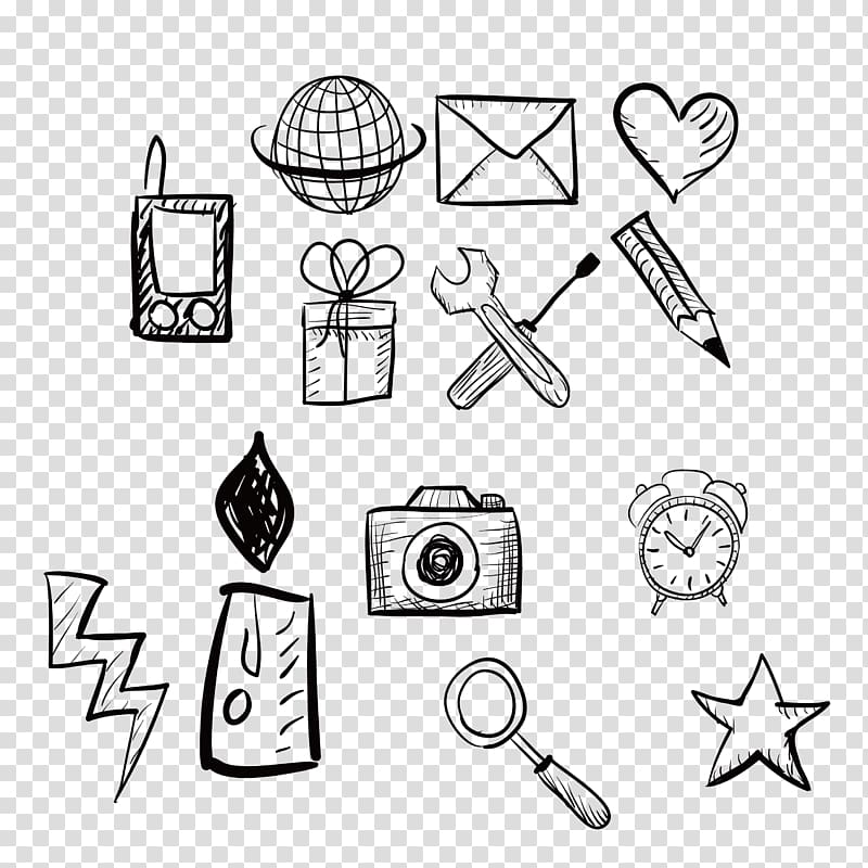 Drawing Tool Camera, Tools stick figure transparent background PNG clipart