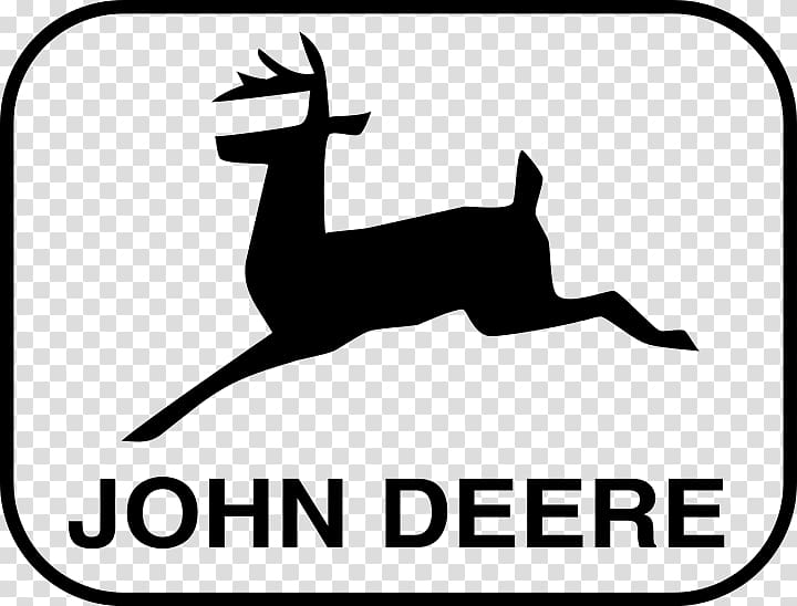 John Deere Logo Tractor , john deere transparent background PNG clipart