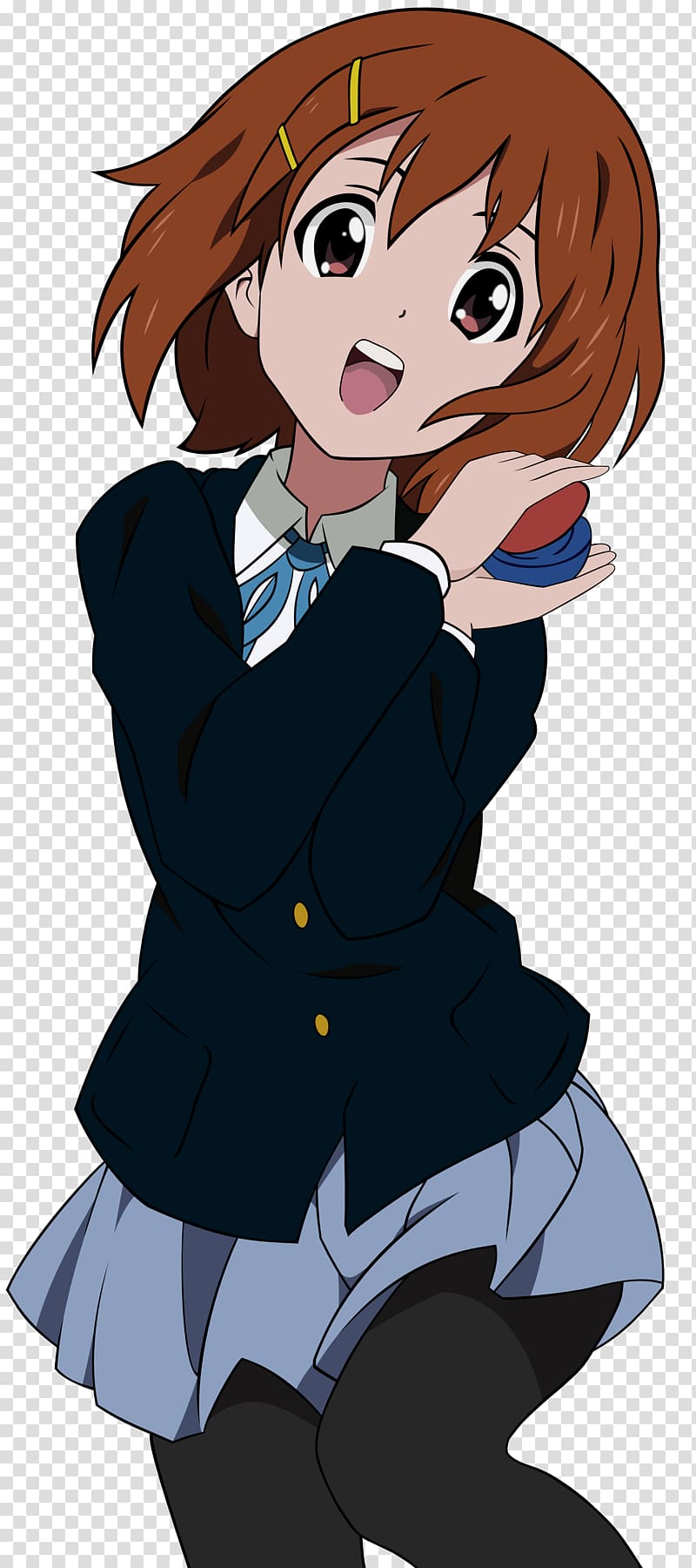 Yui Hirasawa Tsumugi Kotobuki Ritsu Tainaka Mio Akiyama Azusa Nakano, Anime transparent background PNG clipart