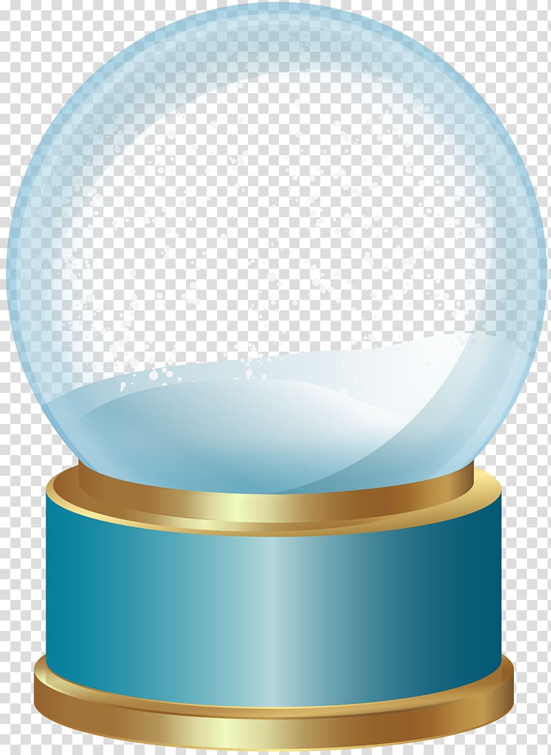 Snow Globes Christmas , empty glass showcase transparent background PNG clipart