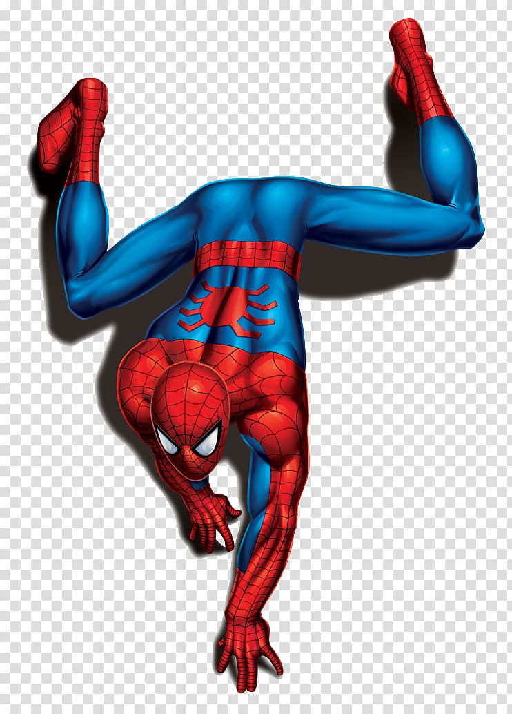 Spider-Man crawling illustration, Spider-Man Dr. Curt Connors Marvel Comics Scarlet Spider, heroes transparent background PNG clipart
