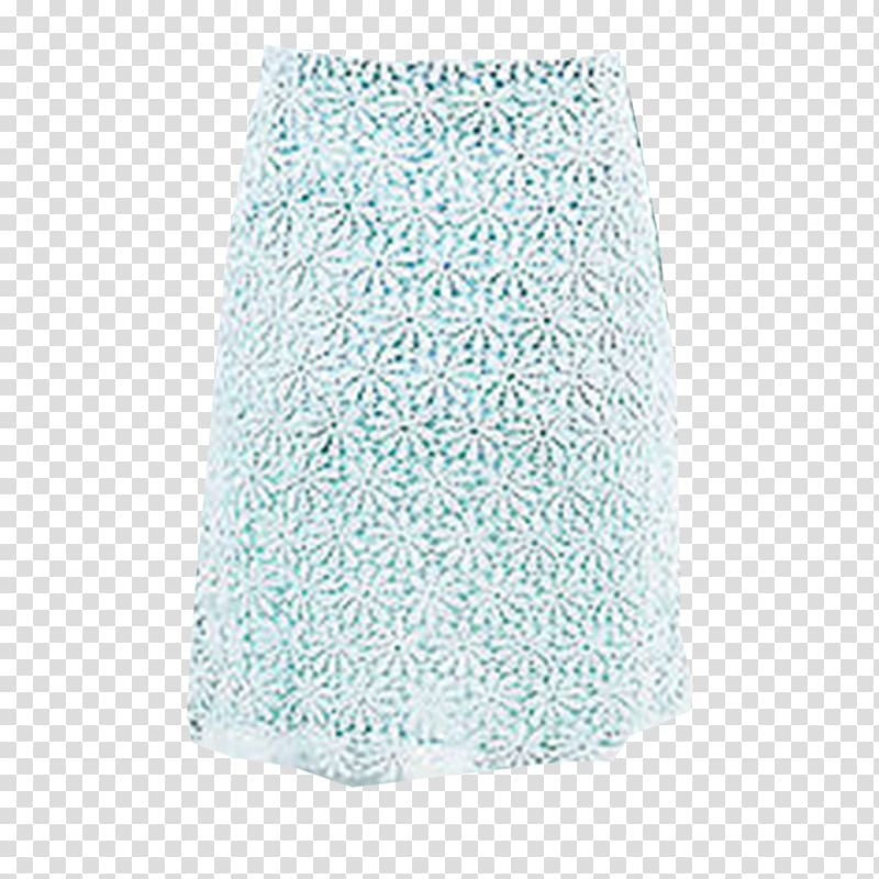 Skirt Dress Turquoise, flowers skirt transparent background PNG clipart