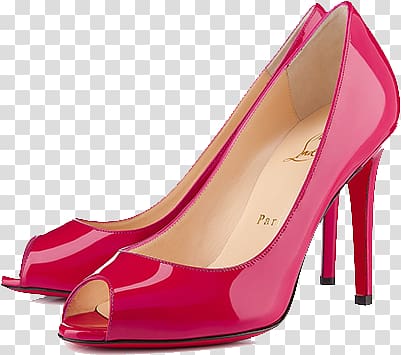 Women shoes transparent background PNG clipart