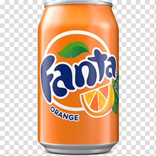 Fanta orange soda can , Fanta Fizzy Drinks Diet Coke Coca-Cola Juice, fanta transparent background PNG clipart