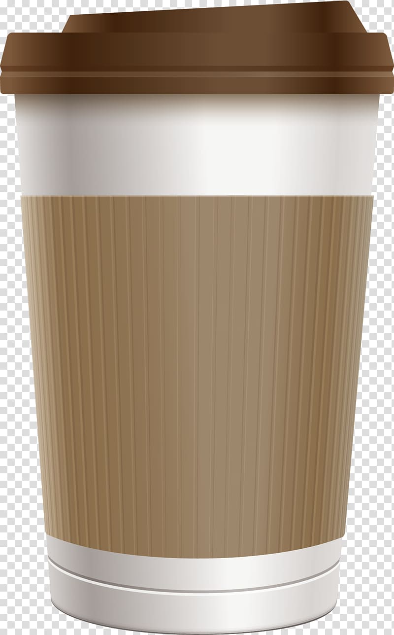 Adobe Illustrator Paper cup , The drinks are exquisitely patterned and free of buttons transparent background PNG clipart