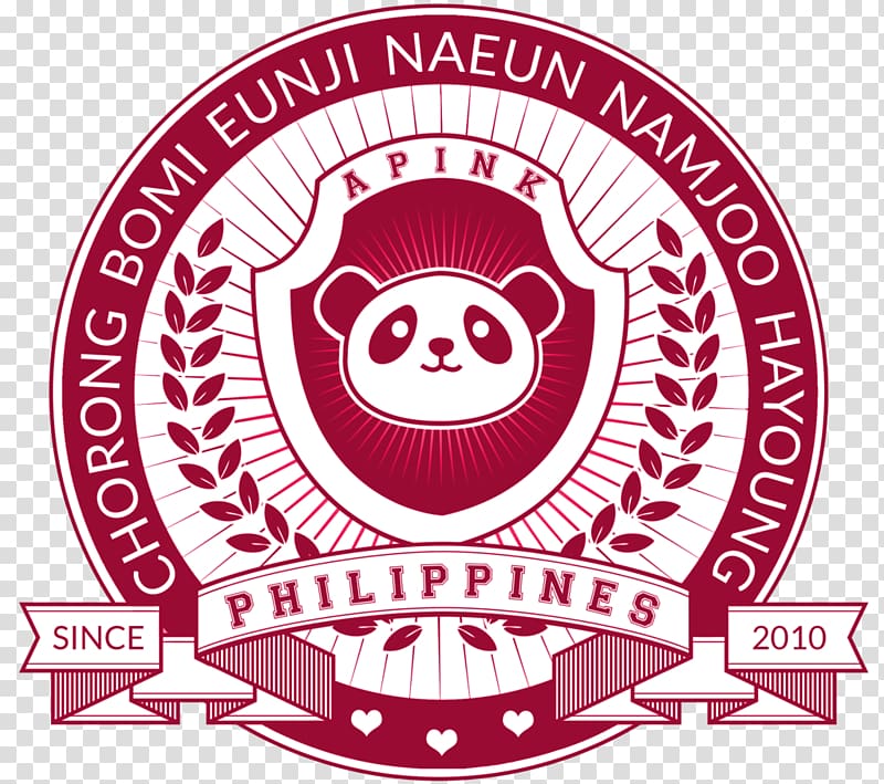 Apink Logo K-pop Fan club Giant panda, apink logo transparent background PNG clipart