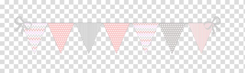 Pink M Pattern, banderole transparent background PNG clipart