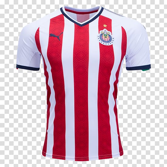 C.D. Guadalajara Chivas USA 2017–18 Liga MX season Copa MX T-shirt, T-shirt transparent background PNG clipart