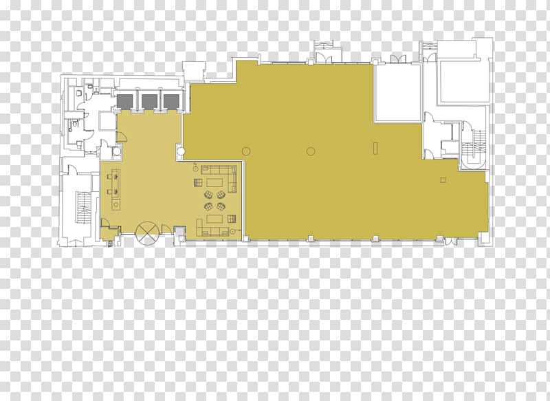 Floor plan House, ground floor transparent background PNG clipart