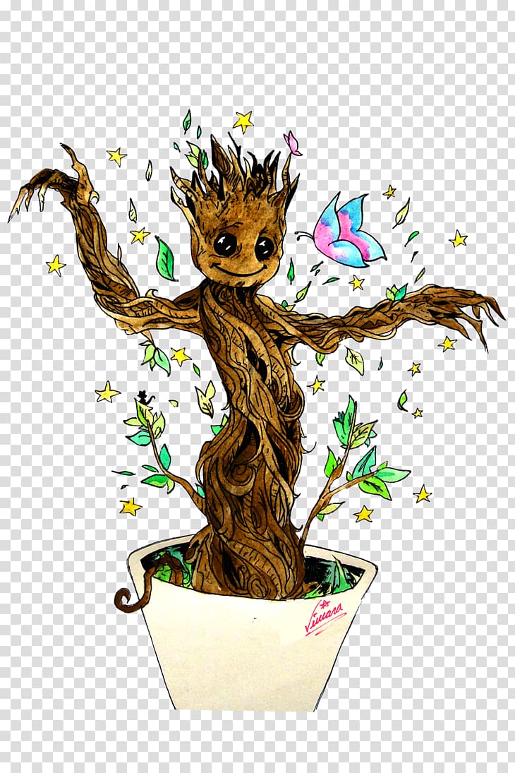 Groot Infant Art, dave bautista transparent background PNG clipart