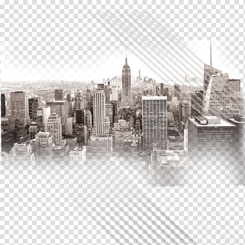 city buildings, Empire State Building Manhattan Skyline , city transparent background PNG clipart
