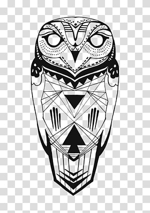 Owl minimal black and white vector icon Isolated artistic logo Tattoo  ideas of wise animal Stock Vector Image  Art  Alamy