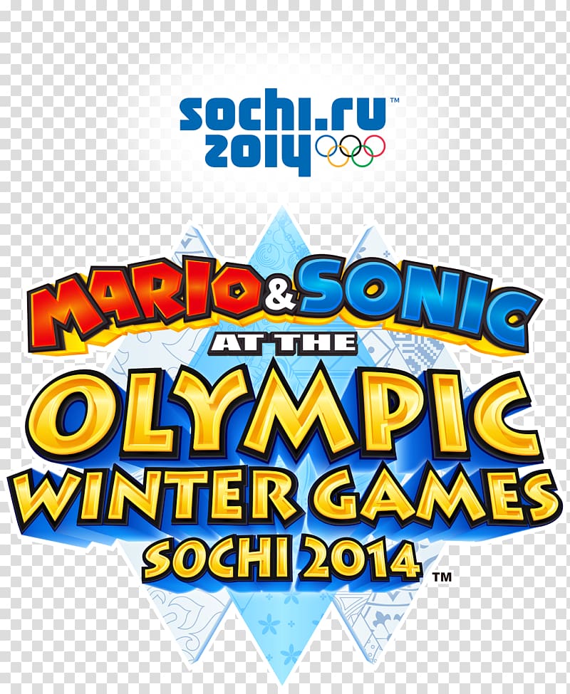 Mario & Sonic at the Olympic Games Mario & Sonic at the Sochi 2014 Olympic Winter Games 2014 Winter Olympics Mario & Sonic at the Olympic Winter Games, olympic movement transparent background PNG clipart