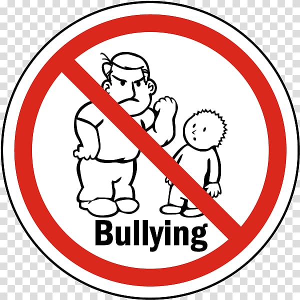 Stop Bullying: Speak Up School bullying Sign No symbol, traffic rules transparent background PNG clipart