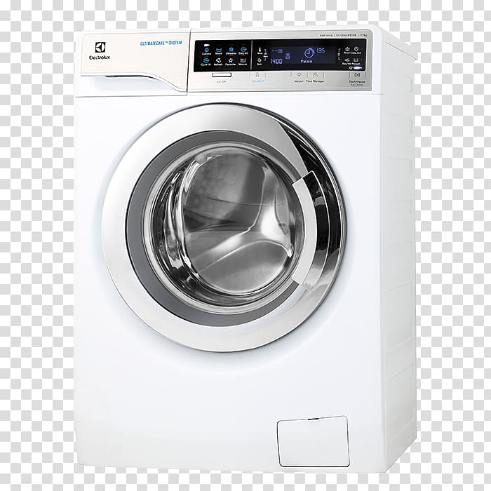 Washing Machines Electrolux Combo washer dryer Laundry Clothes dryer, wash machine transparent background PNG clipart